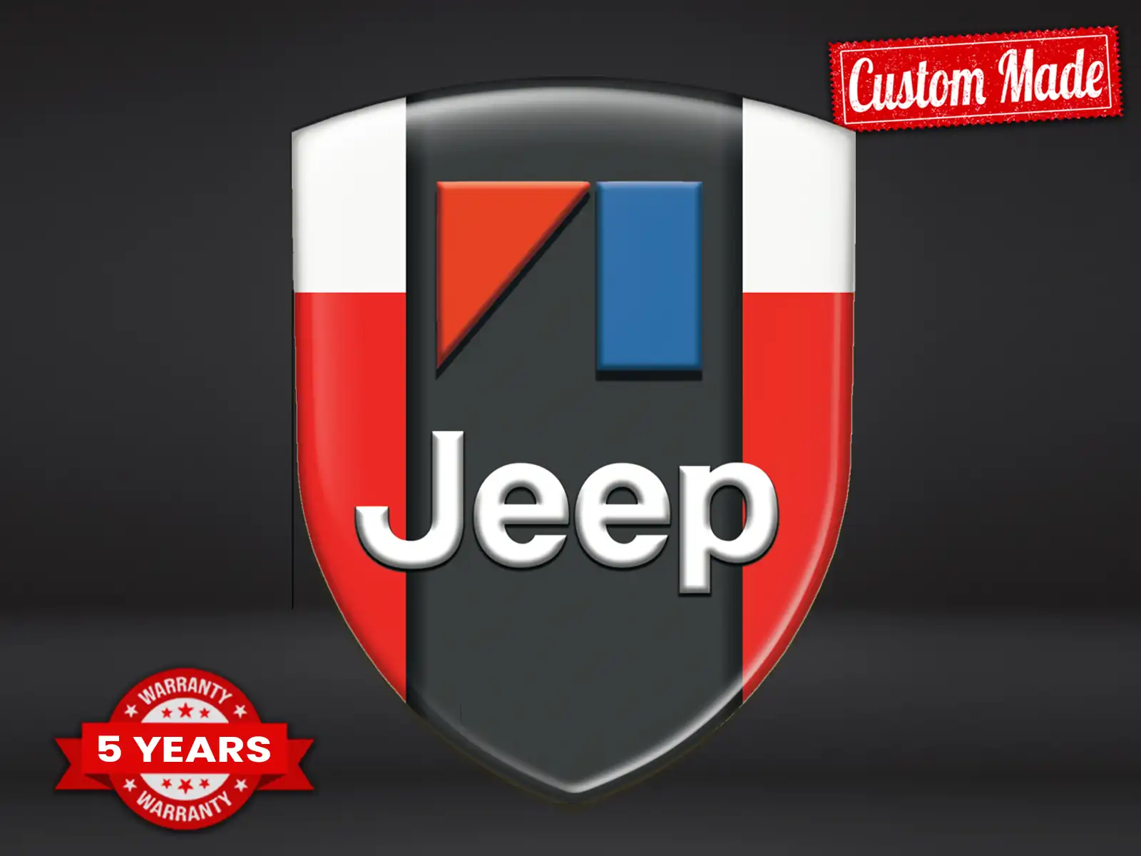 Jeep Fensteraufkleber Premium Universal Stern Auto